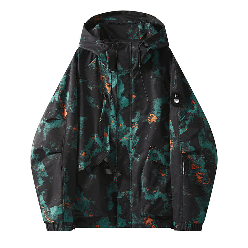 Street-wave Breathable Women's Functional Jacket With Hood And Quick Access Pockets For Outdoor Enthusiasts