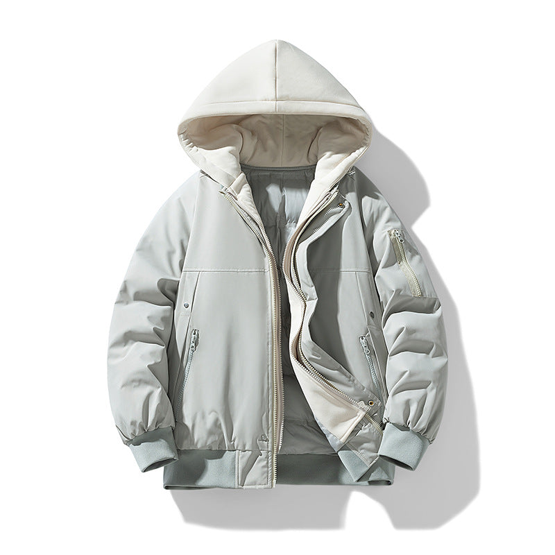 Street-wave Women's Padded Transition Jacket with Removable Hood System and Stylish Lining