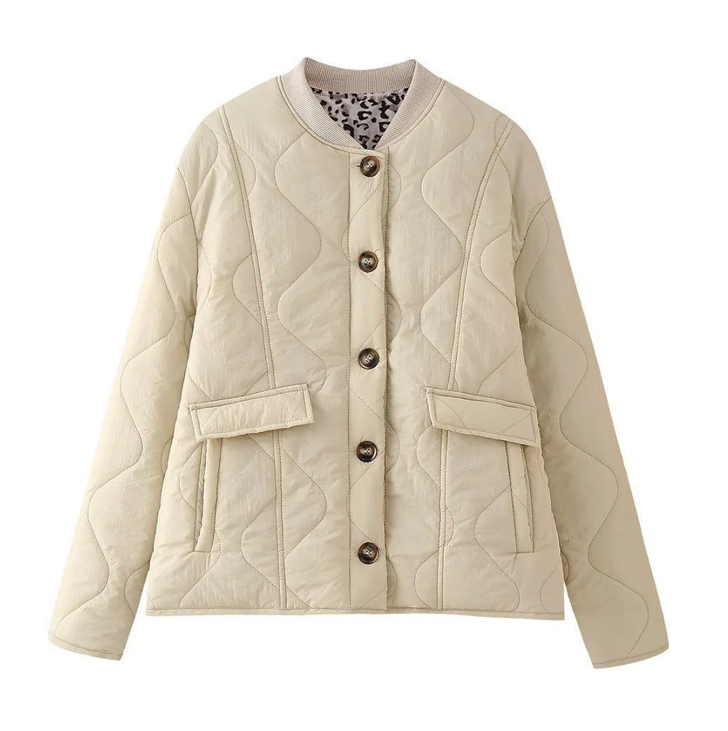 Street-Wave Women's Lightweight Quilted Jacket With Practical Pockets For Women Everyday Style