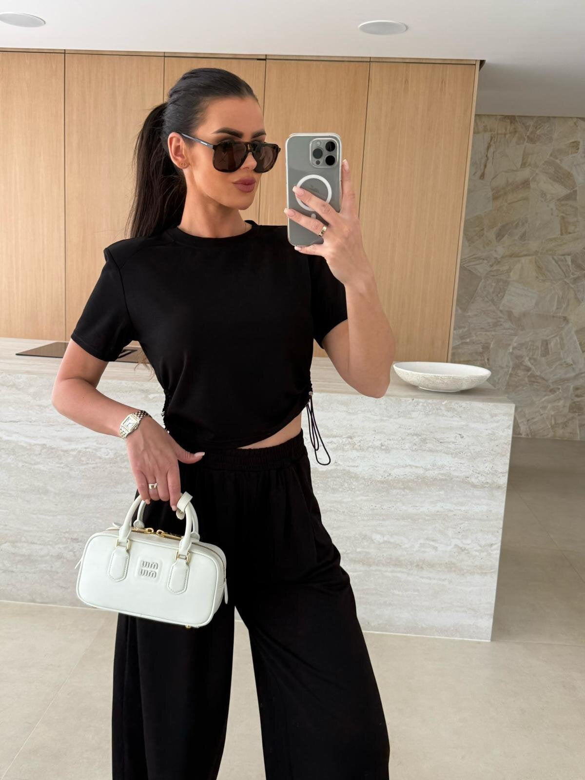Street Wave Women Crop Top And Jogger Set For Effortless Comfort And Style Perfect Lounge Wear For Active Women