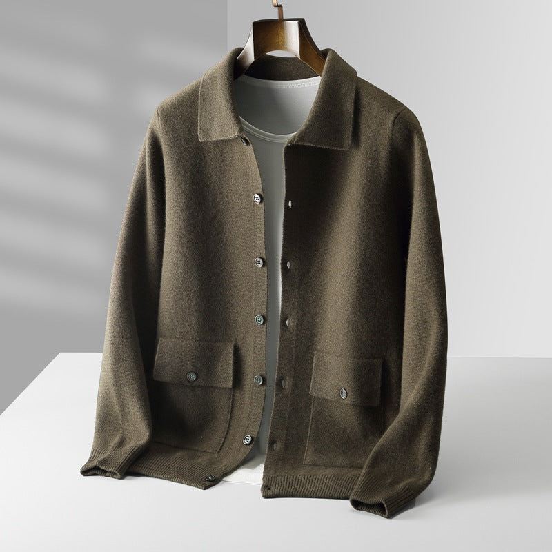 Street-Wave Mens Elegant Winter Jacket Warm Modern Coat With Premium Fabrics For Winter