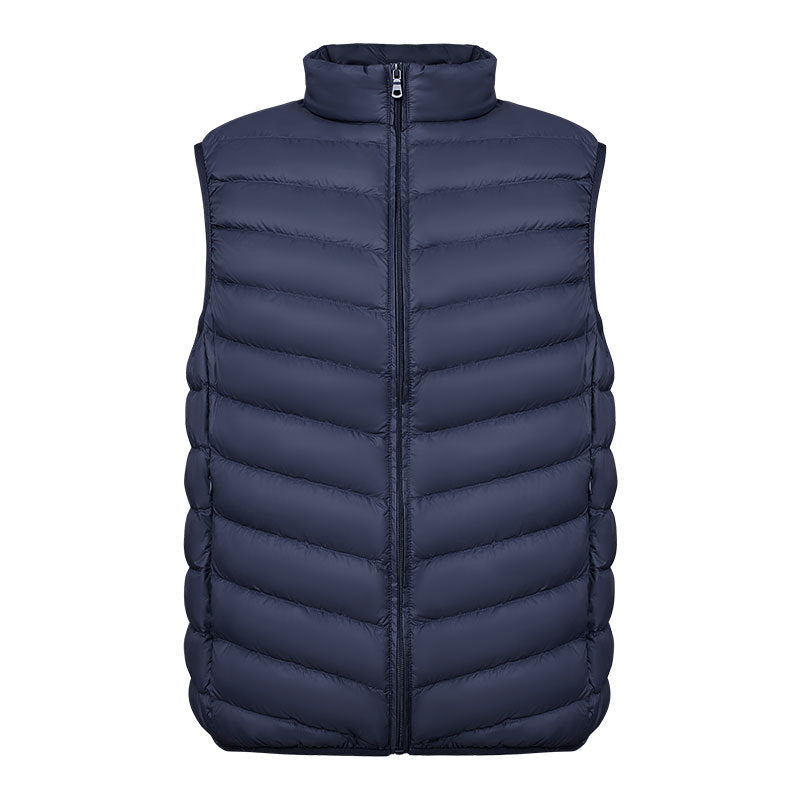 Street-Wave Womens Functional Puffer Vest With High Collar And Lightweight Insulation