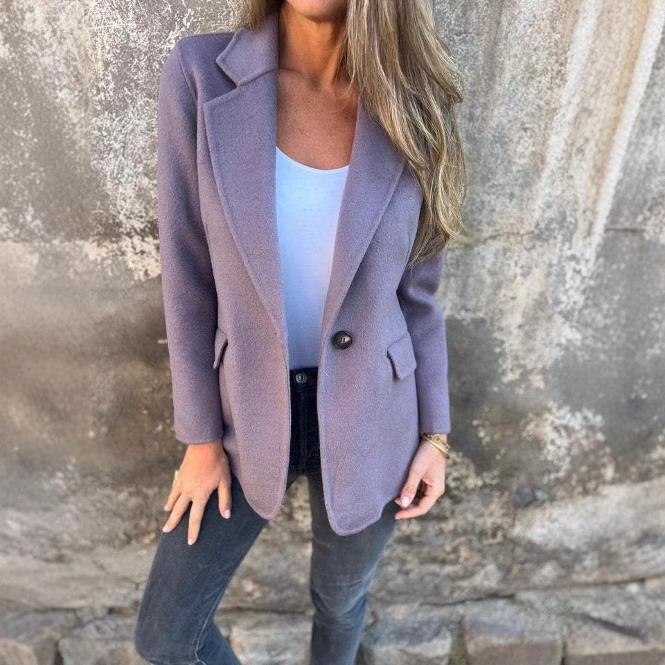 Street-Wave Womens Elegant Comfortable Business Blazer For Professional Office Looks