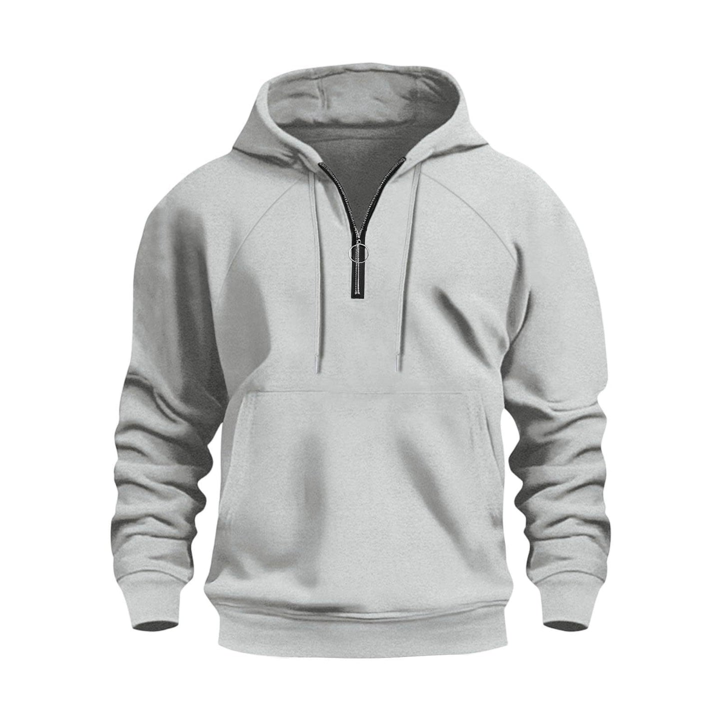 Men's Functional Half Zip Hoodie Street-Wave Premium Comfort For Active Men And Athletes
