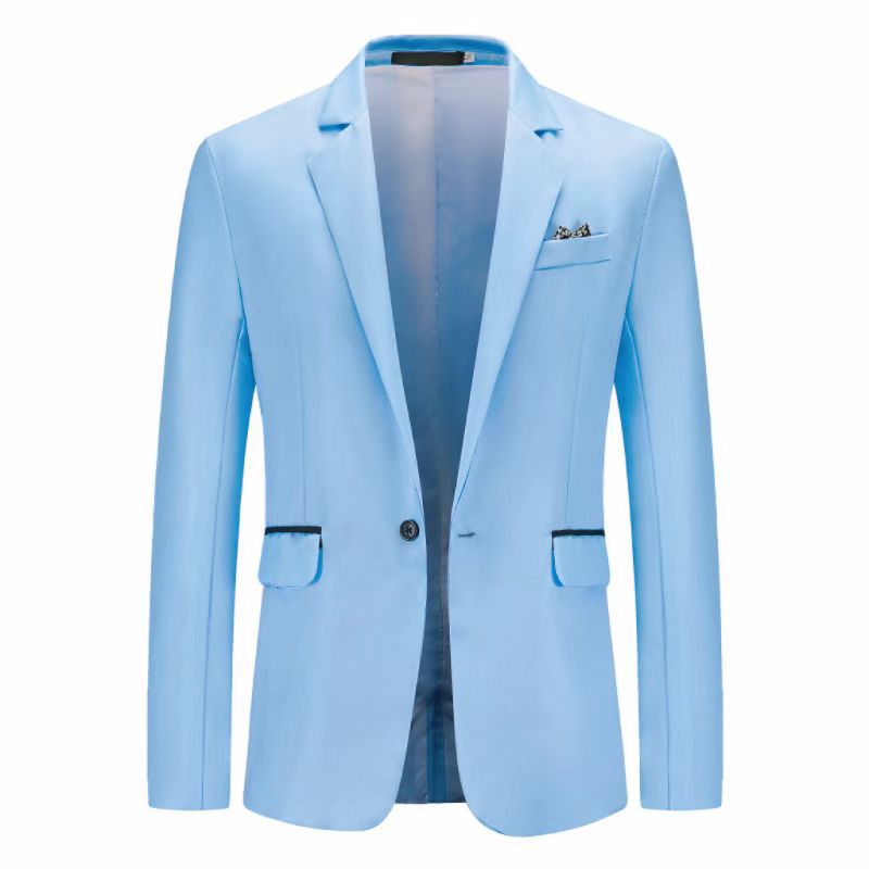 Men's Elegant Suit Blazer Streetwave Fine Textured Modern Fit For Formal Events And Business Attire
