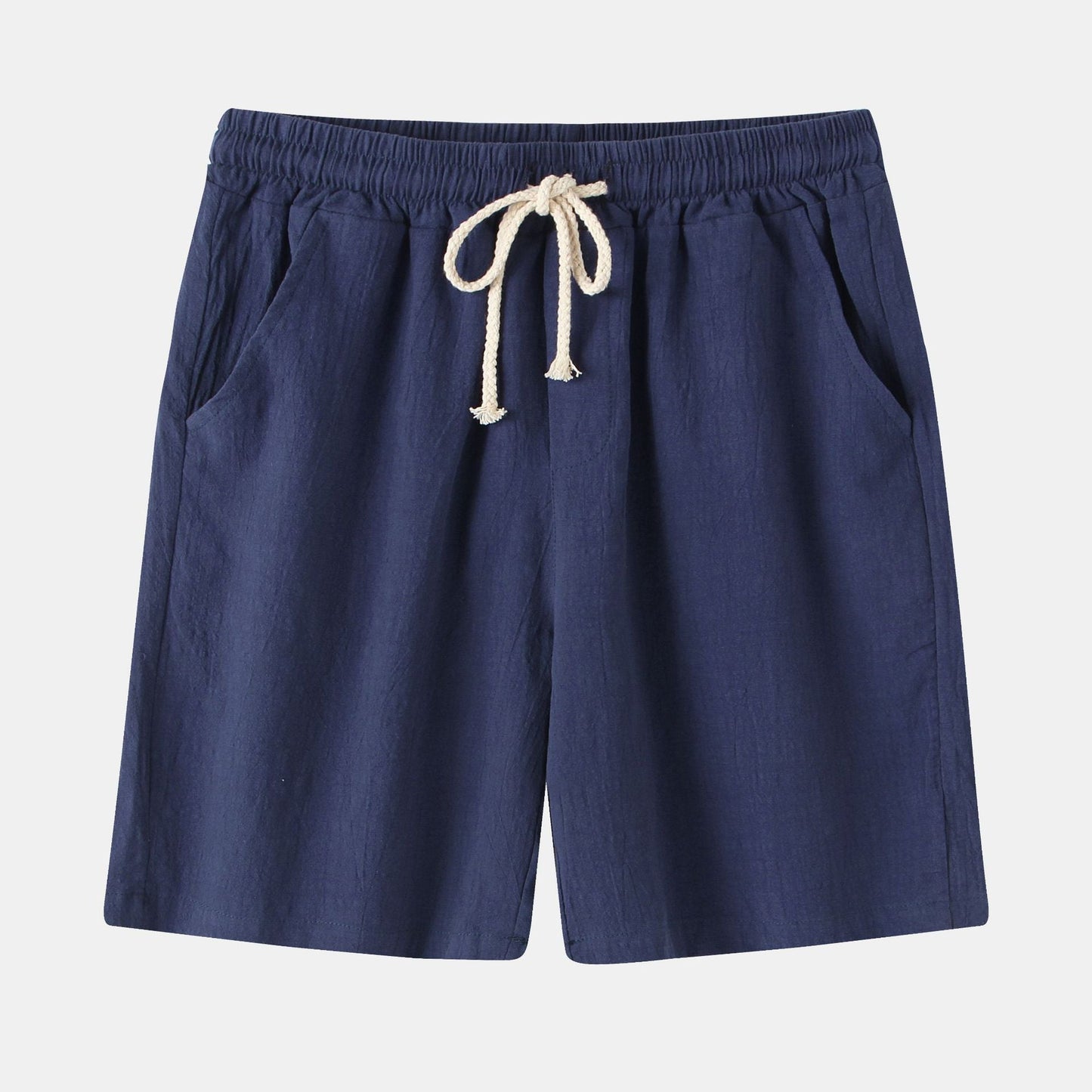 Men's Bermuda Shorts Street-wave Elastic Waist with Side Pockets for All-Day Comfort