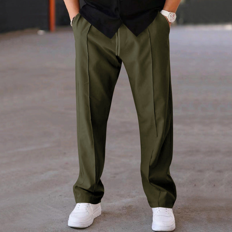 Street-Wave Men's Comfortable Casual Trousers With Elegant Cut And Breathable Fabric