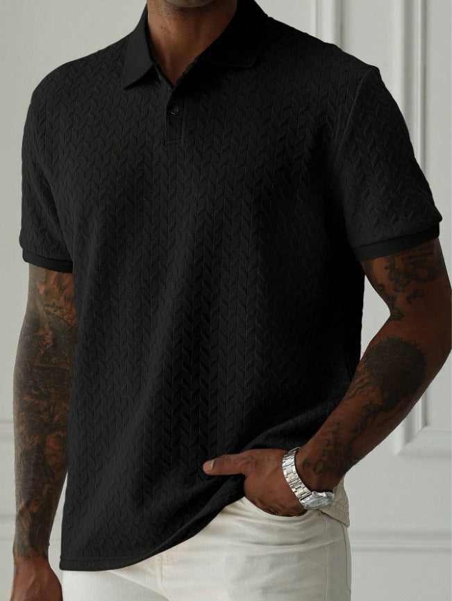 Men's Polo Shirt by Street-wave Elegant Design Breathable Cotton Blend Everyday For Men