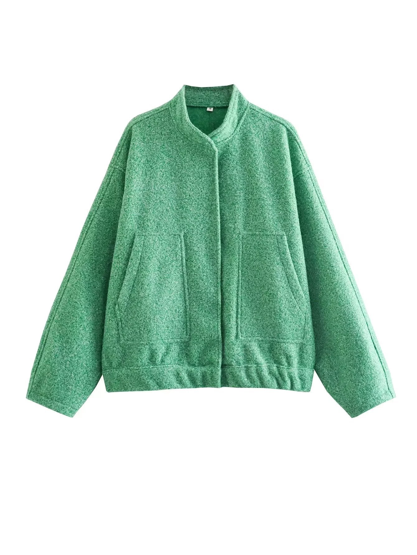 Street-wave Womens Elegant Oversized Jacket With Cozy Warmth And Soft Comfortable Fit