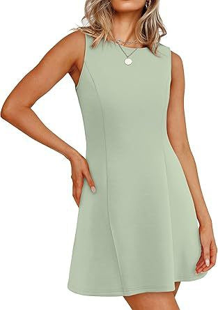 Streetwave Sleeveless A-Line Dress For Women Timeless Flattering Fit Breathable Comfort For Everyday And Events