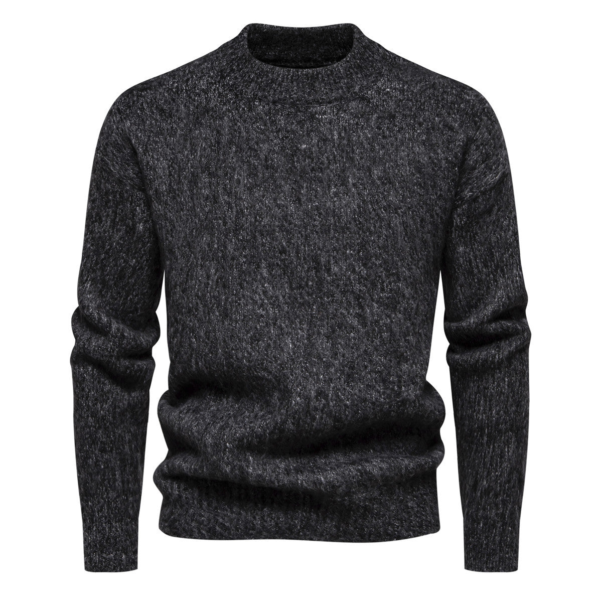 Street-wave Men's Cozy Long Sleeve Pullover Knit Soft Warmth For Cold Days Everyday Wear