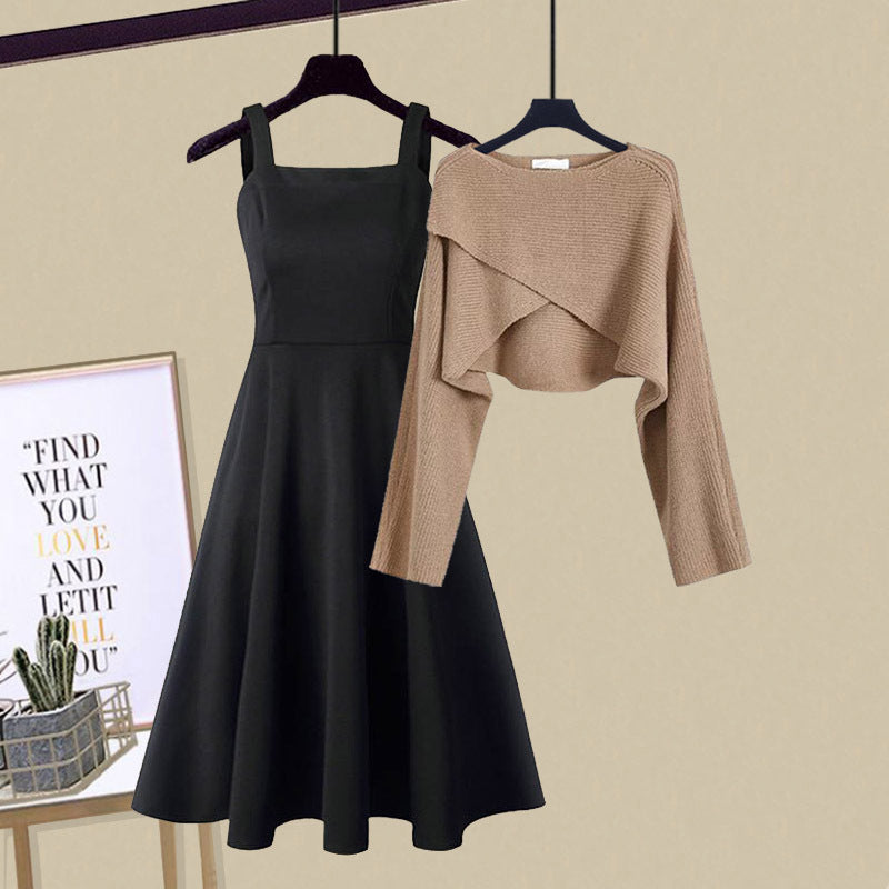 Women's 2-in-1 Dress Set with Versatile Style and Easy Care