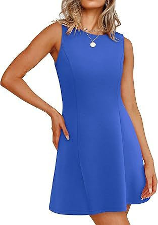 Streetwave Sleeveless A-Line Dress For Women Timeless Flattering Fit Breathable Comfort For Everyday And Events