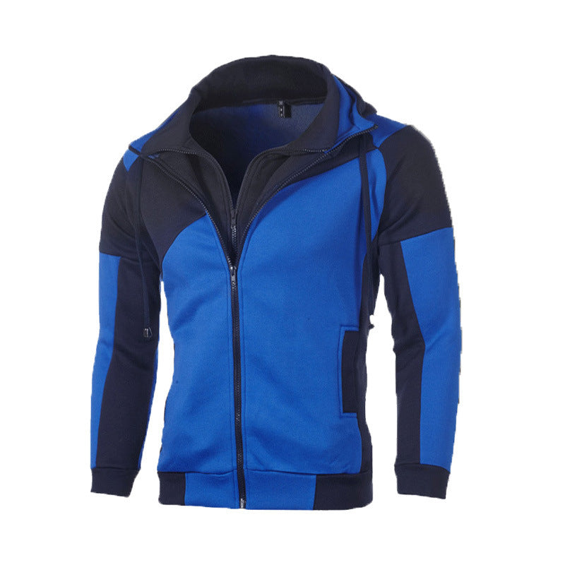 Street-Wave Men's Functional Sport Jacket With High Collar For Active Men Breathable Performance