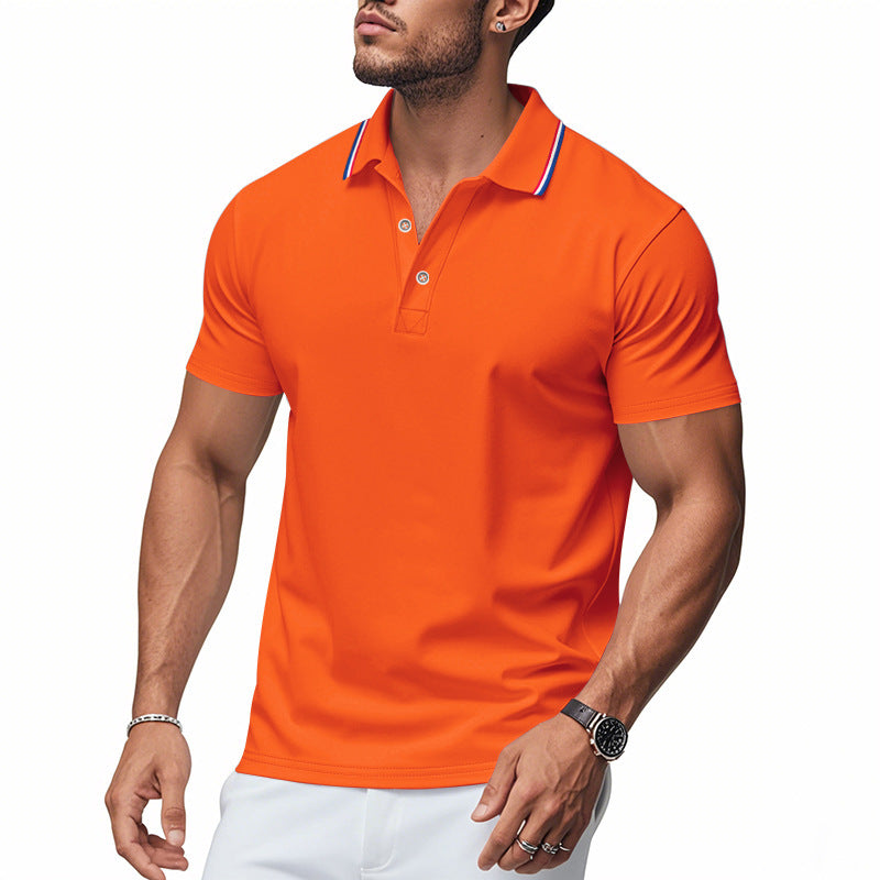Streetwave Mens Polo Shirt With Modern Collar And MoistureWicking Tech For Men Everyday Comfort