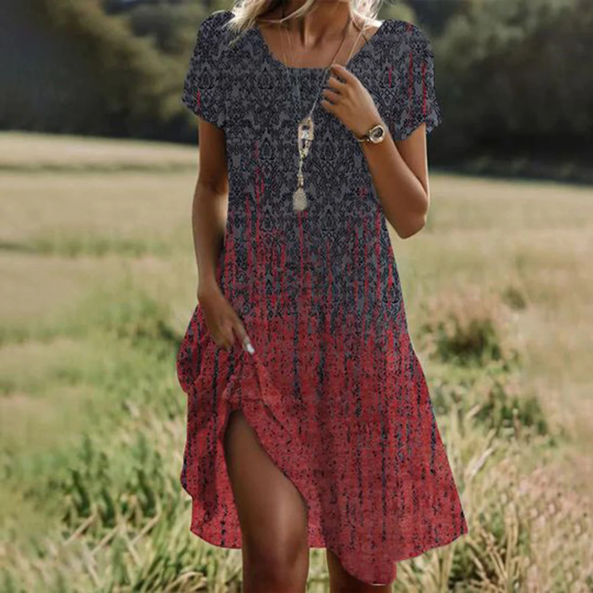 Street-wave Vintage Polka Dot Dress for Women Flattering Plus Size Fit Timeless Nostalgic Style