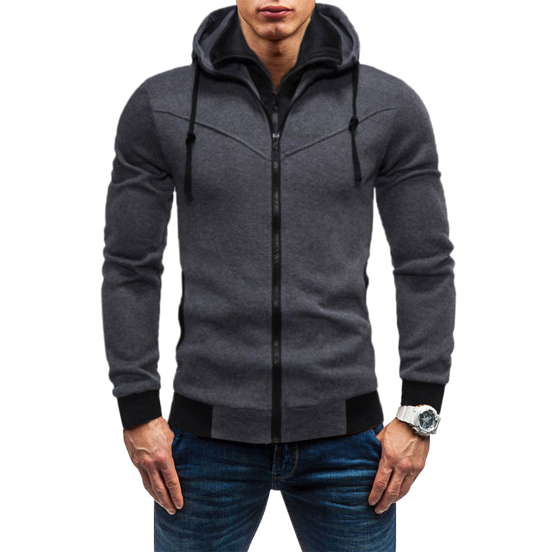 Street-Wave Mens Fleece Hoodie With Stylish Design And Practical Pockets For Active Men