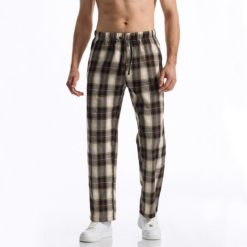 Street-wave Men's Flannel Pajama Pants Soft Cozy Sleepwear For Relaxing Nights At Home
