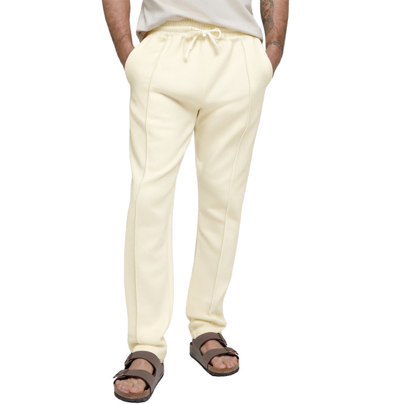 Streetwave Mens Sporty Leisure Joggers With Elastic Waistband And Side Pockets Breathable Comfort For Active Men