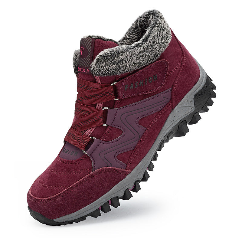 Street-wave Women's Outdoor Hiking Shoes With Insulated Lining And Slip Resistant Sole