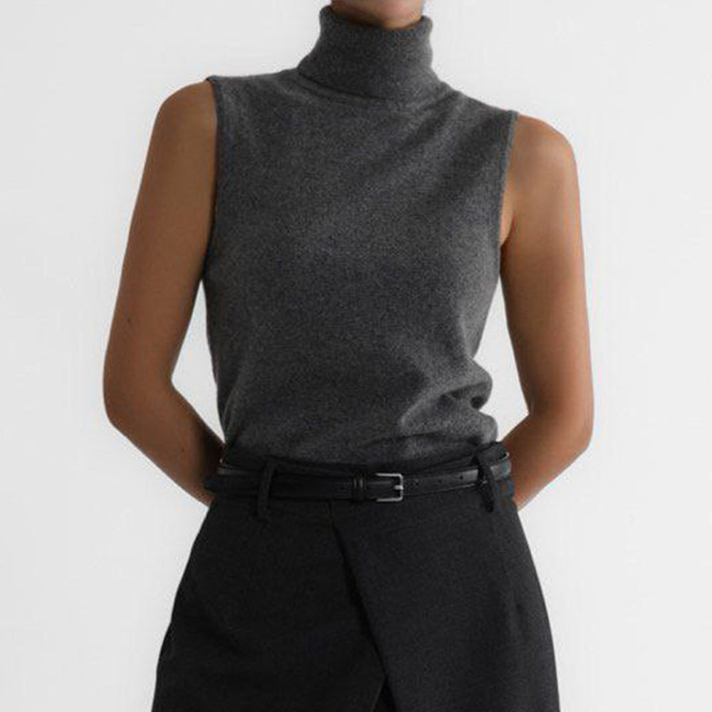 Streetwave Women's Turtleneck Sweater Elegant Soft Wool Knit For Chic Everyday Wear