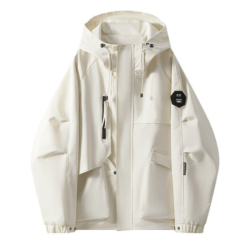 Street-wave Breathable Women's Functional Jacket With Hood And Quick Access Pockets For Outdoor Enthusiasts