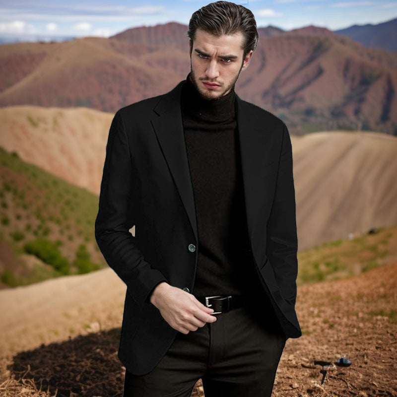 Mens Elegant Blazer Streetwave With Timeless Classic Cut And Modern Accents For Style Conscious Men