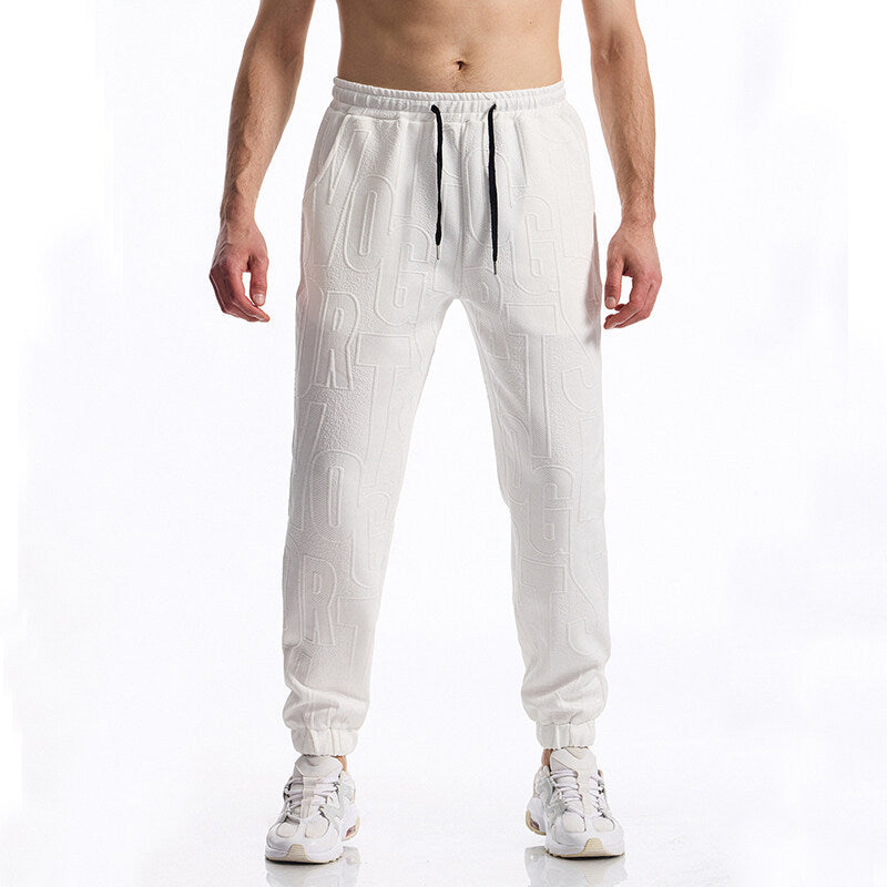 Street-Wave Mens Athletic Joggers With Elastic Waistband And Side Pockets For Active Comfort And Style