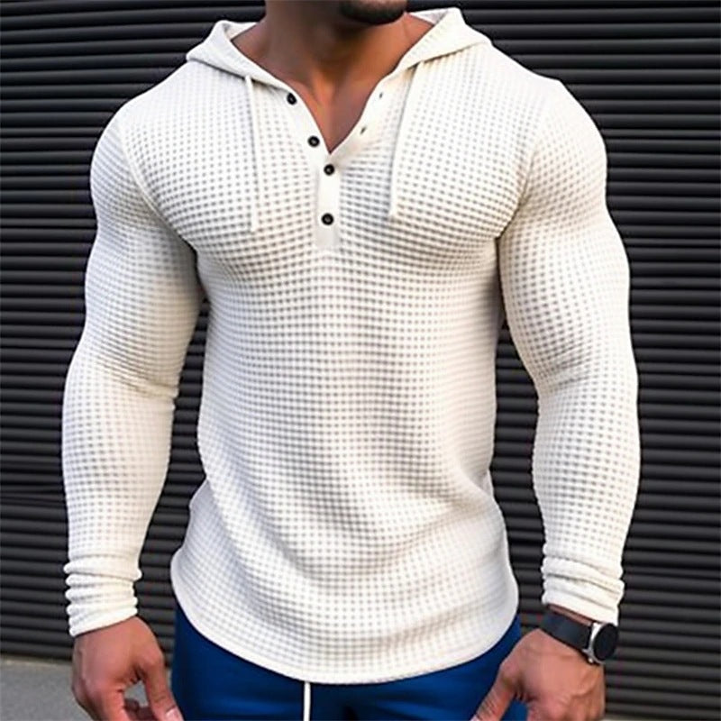 Street-Wave Men's Structured Hoodie With Knit Collar For Premium Everyday Comfort And Style
