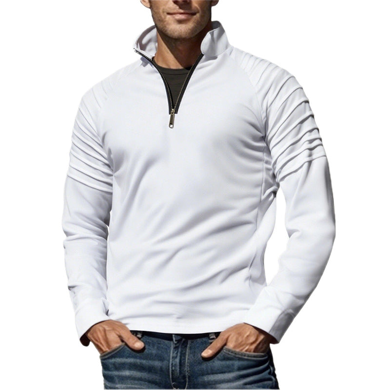 Streetwave Men's Functional Half Zip Pullover Modern Activewear for Outdoor Enthusiasts