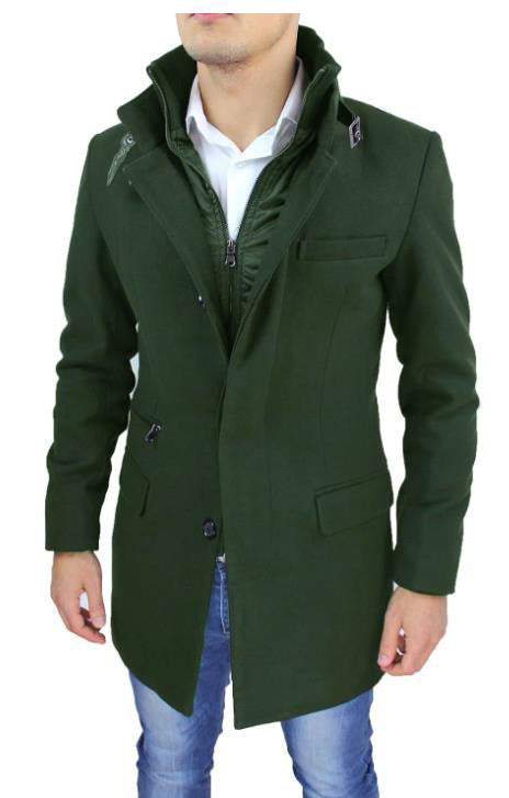 Street-wave Mens Stylish Warm Jacket With Innovative Inner Lining For Comfort And Warmth