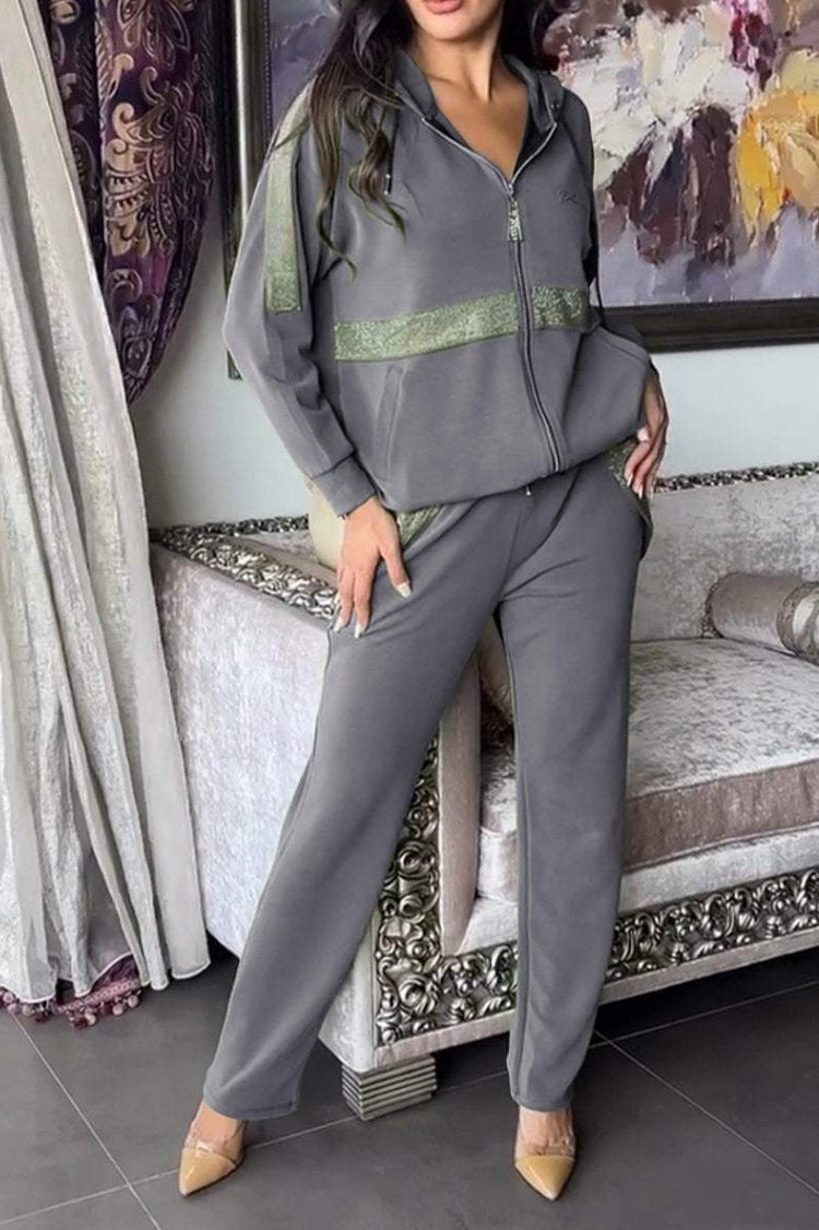 Women Zip Hoodie Oversized Fit Streetwave Elegant Details For Everyday Comfort And Style