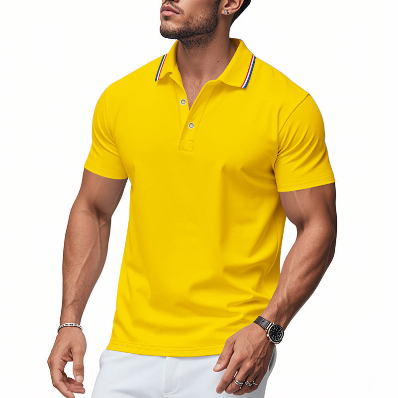 Streetwave Mens Polo Shirt With Modern Collar And MoistureWicking Tech For Men Everyday Comfort