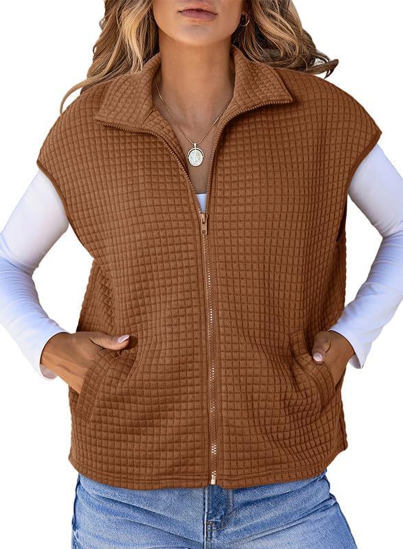 Streetwave Women's Quilted Vest With Comfortable Fit Perfect For Layering In Any Weather