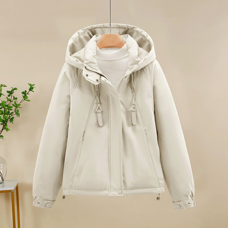 Street-wave Womens Functional Softshell Jacket With Adjustable Hood Windproof Breathable