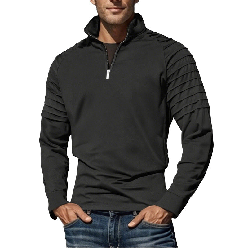 Streetwave Men's Functional Half Zip Pullover Modern Activewear for Outdoor Enthusiasts