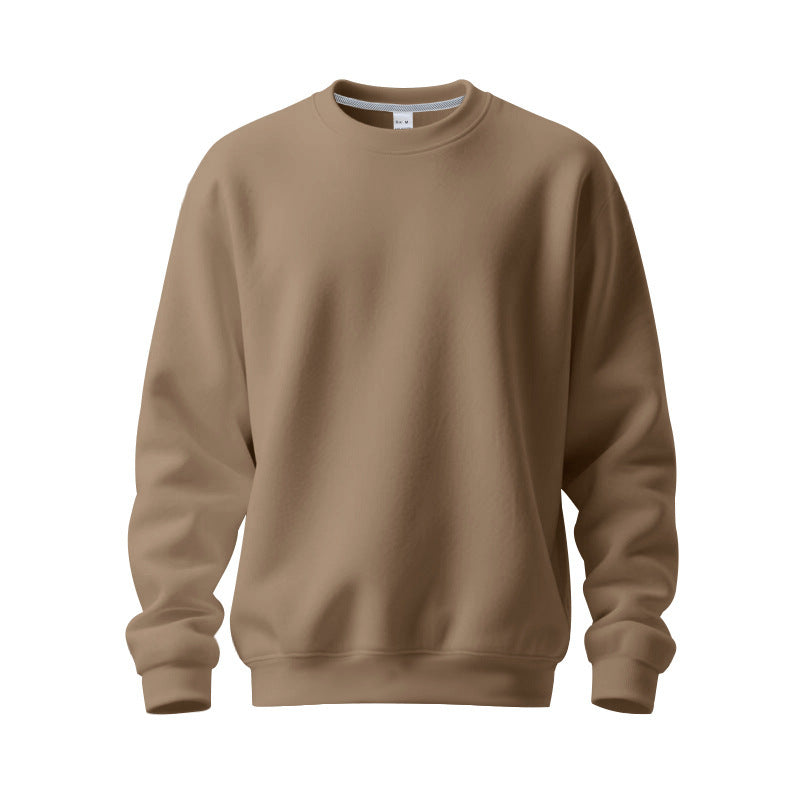 Street-wave Men's Relaxed-Fit Sweatshirt With Elastic Cuffs For Everyday Comfort