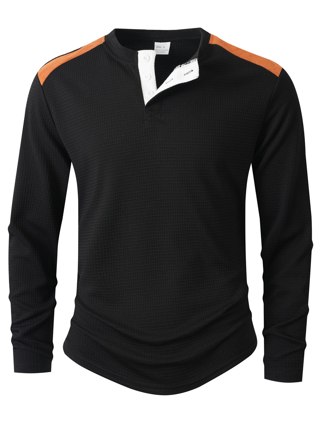 Streetwave Men's Long Sleeve Shirt With Unique Textured Design For Breathable All Day Comfort
