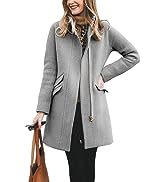 Street-wave Womens Wool Coat With Asymmetrical Cut For Stylish Warmth And Modern Look