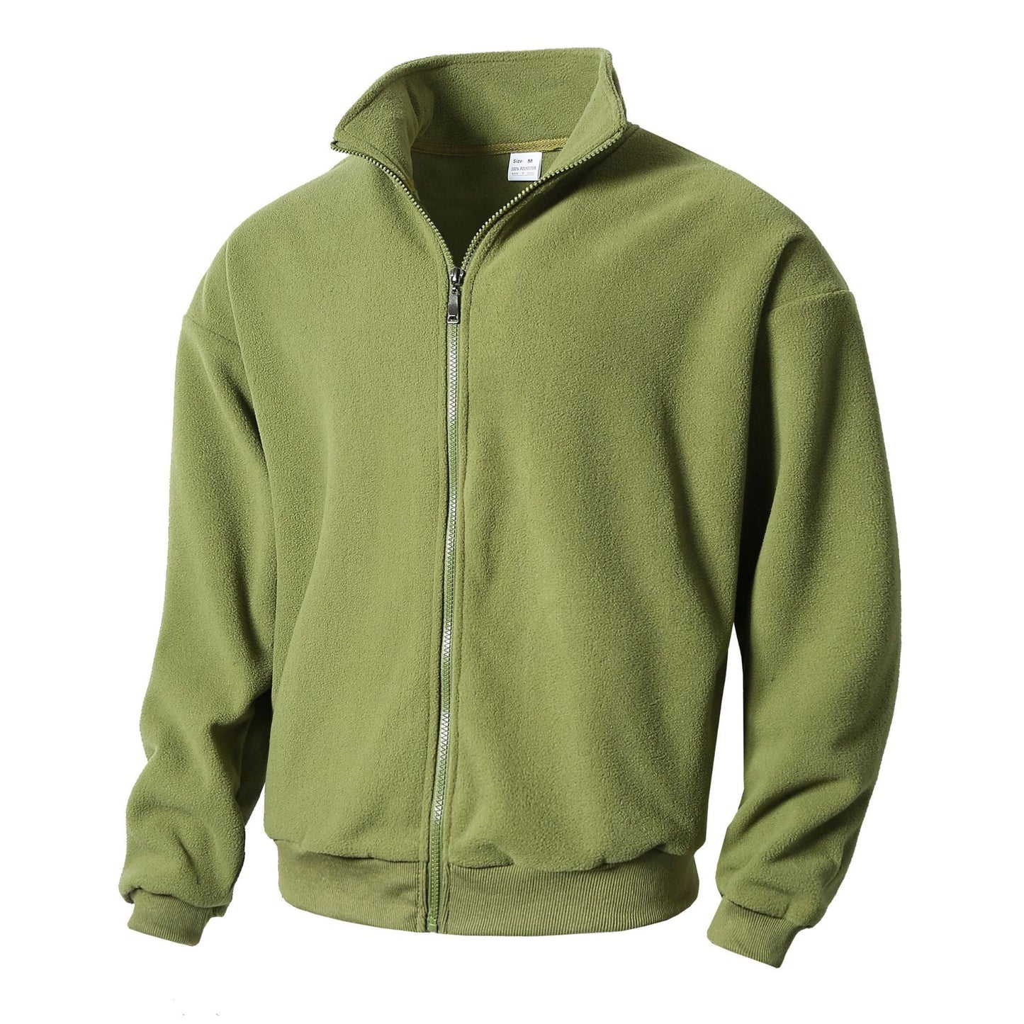 Street-Wave Mens Fleece Jacket With High Collar And Full Zip Soft Warmth Comfort