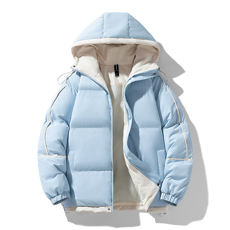 Street-Wave Women's Insulated Winter Jacket With Hood Windproof Puffer Coat For Cold Weather