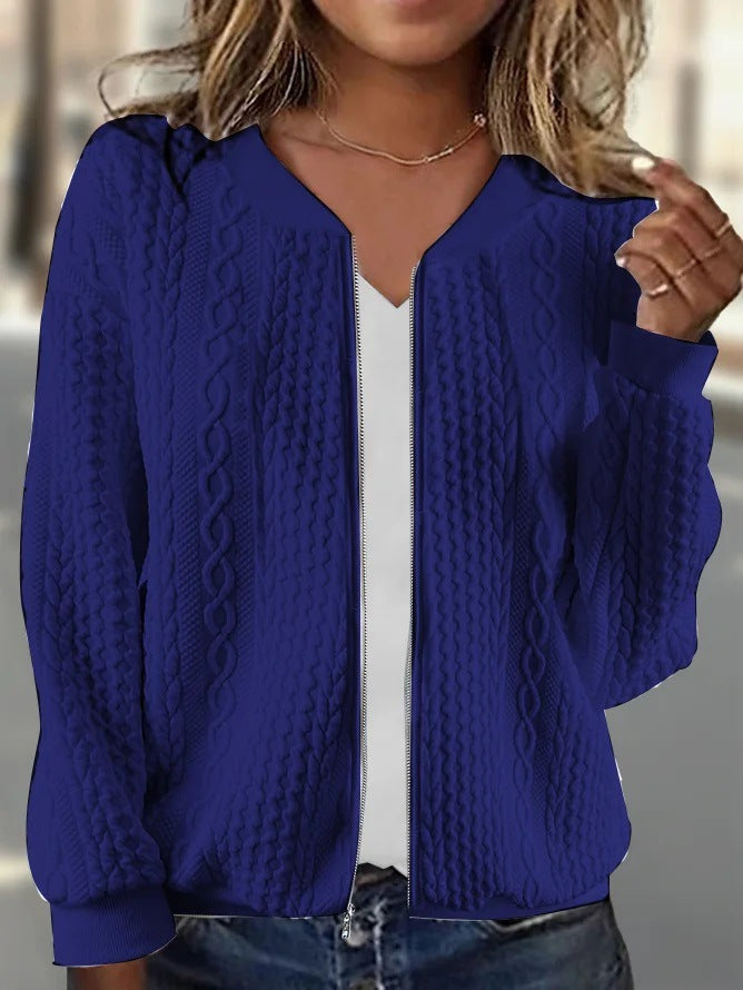Street Wave Women's Quilted Bomber Winter Jacket Cozy Stylish Outerwear For Modern Women