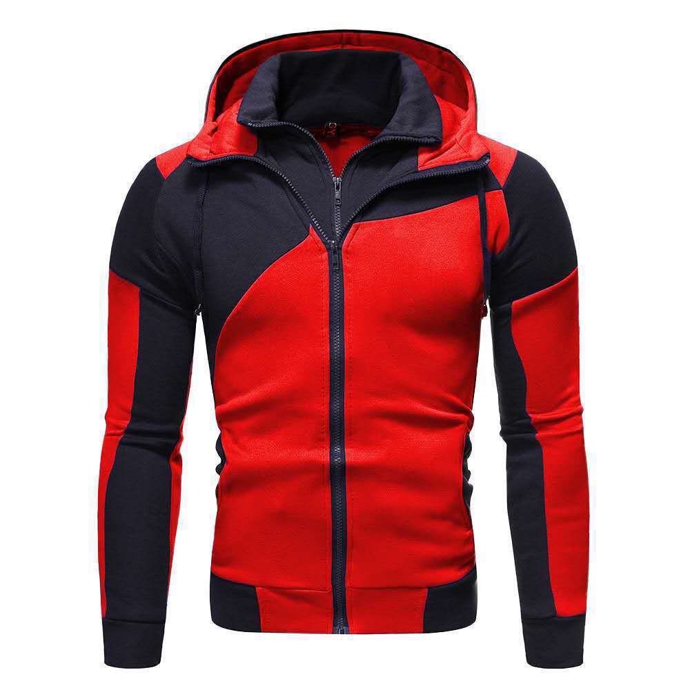 Street-Wave Men's Functional Sport Jacket With High Collar For Active Men Breathable Performance
