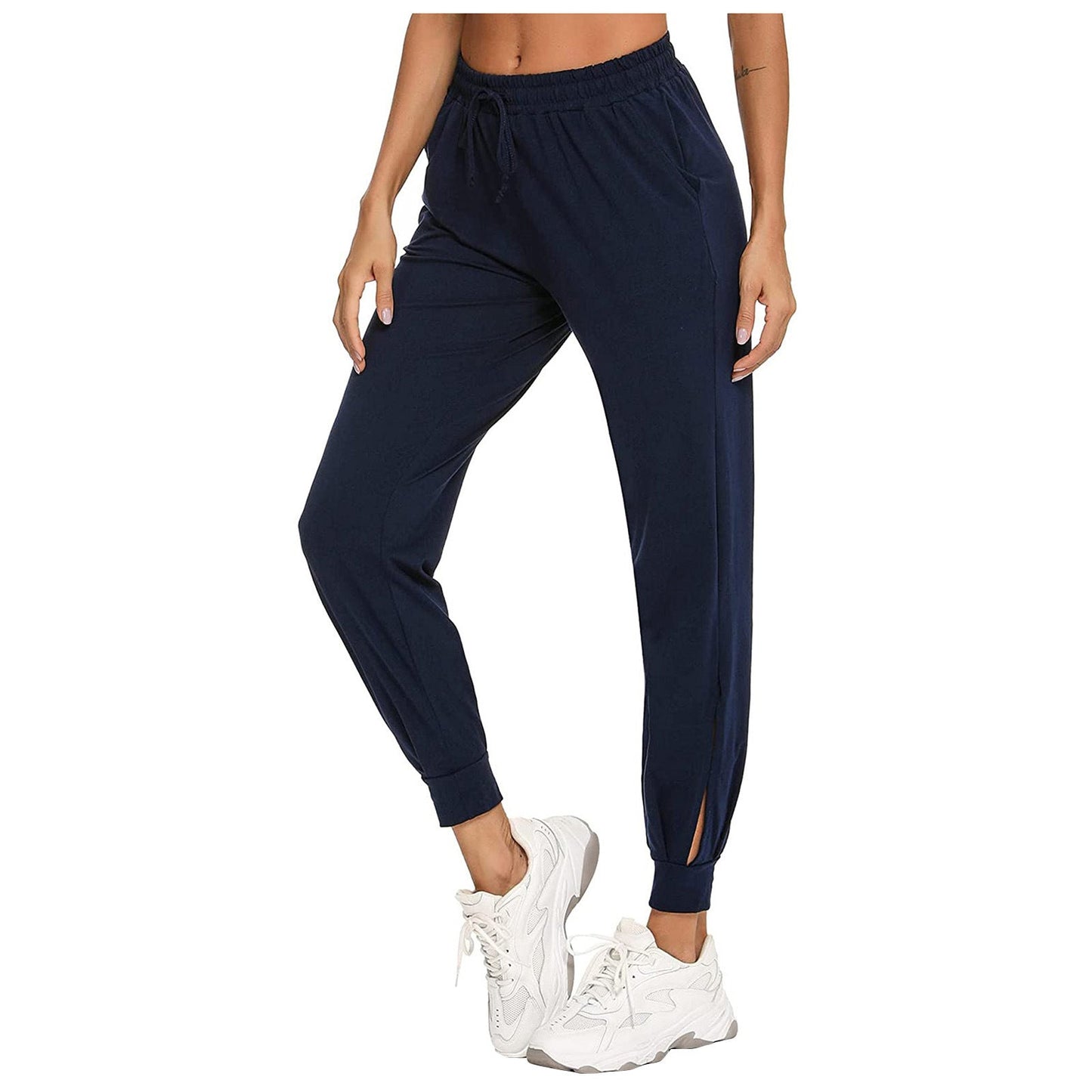 Street Wave Women Joggers With Elastic Waistband And Side Pockets For Active Women