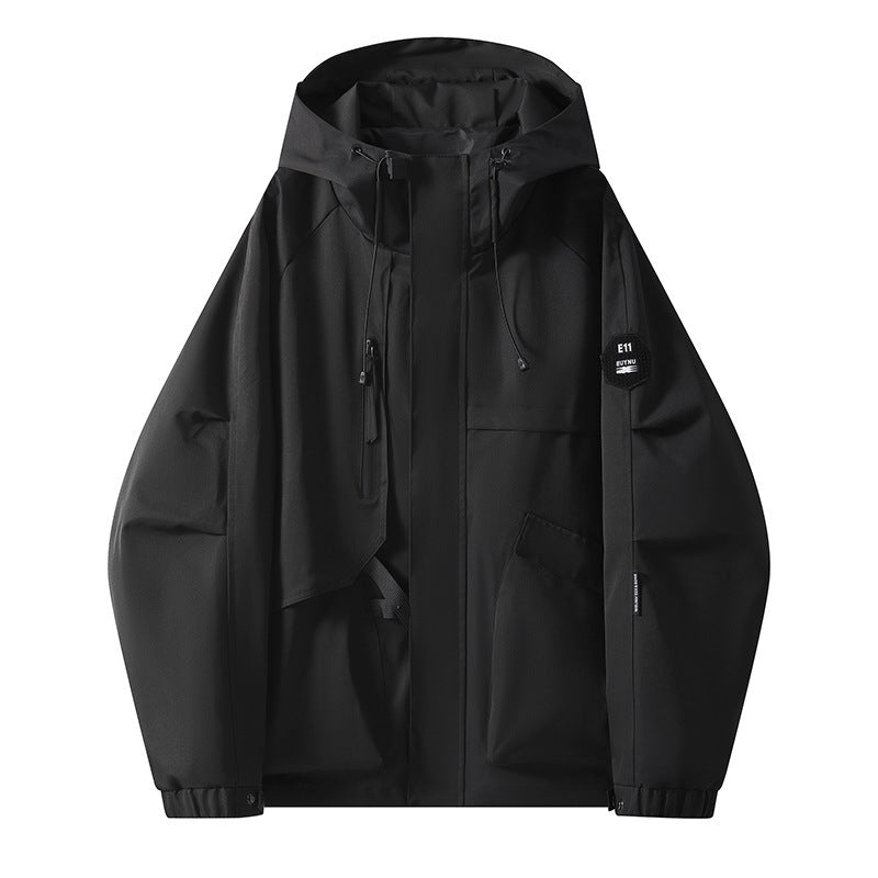 Street-wave Breathable Women's Functional Jacket With Hood And Quick Access Pockets For Outdoor Enthusiasts