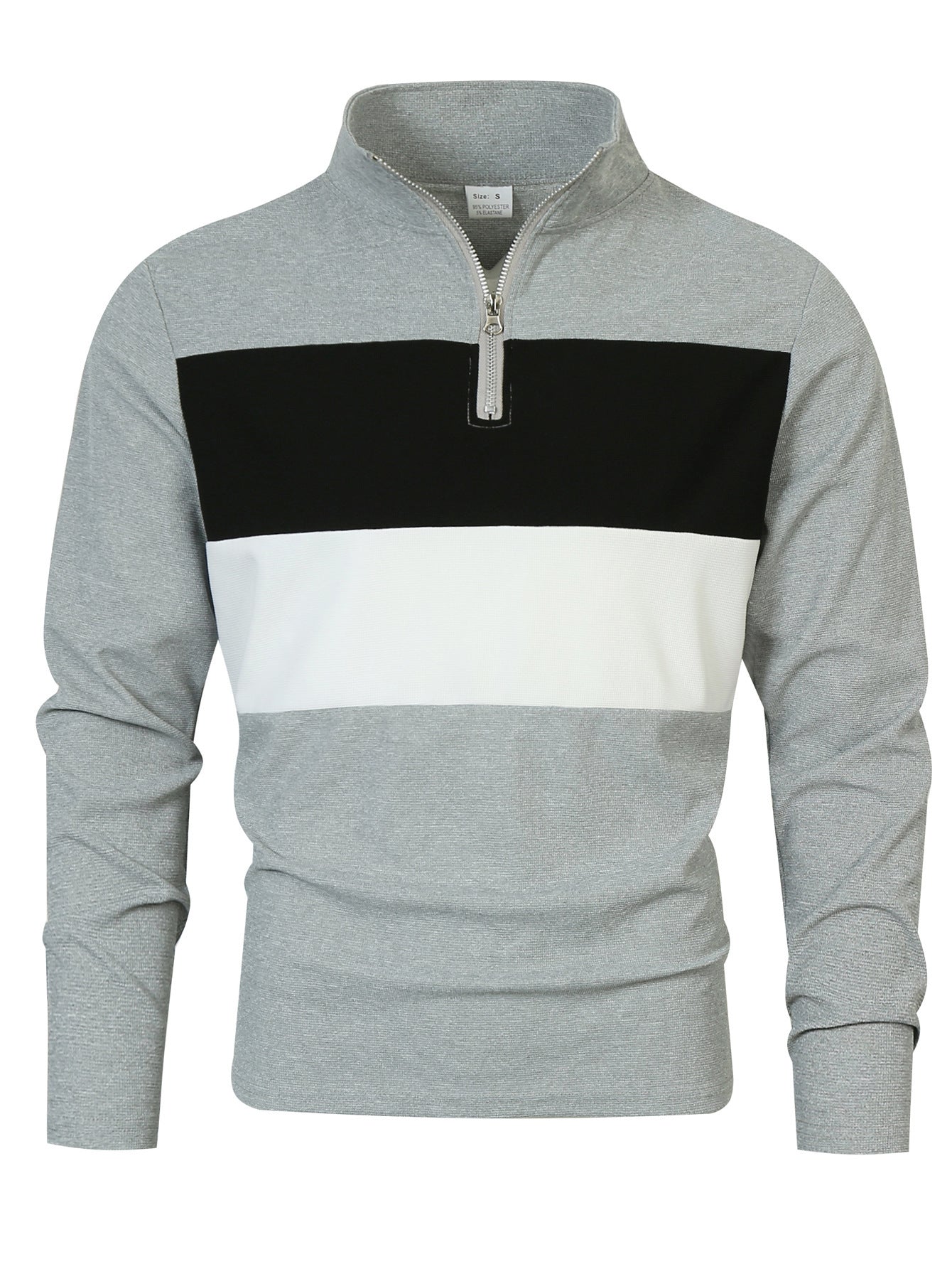 Streetwave Men's Zip Up Pullover With Modern Quarter Zip For Everyday Comfort And Style