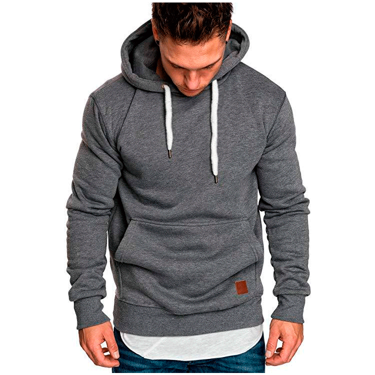 Street-wave Men's Hoodie With Breathable Warmth And Stylish Fit Cozy Inner Lining