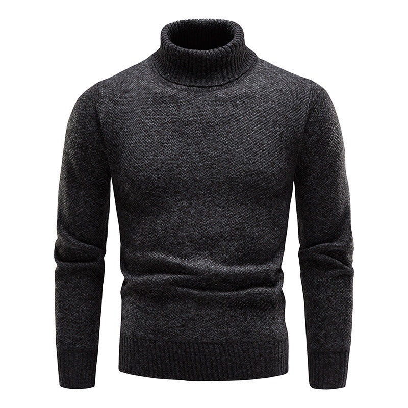 Streetwave Men's Wool Turtleneck Sweater Soft Cozy Warm Knit for Cold Weather Ideal for Winter Wardrobe