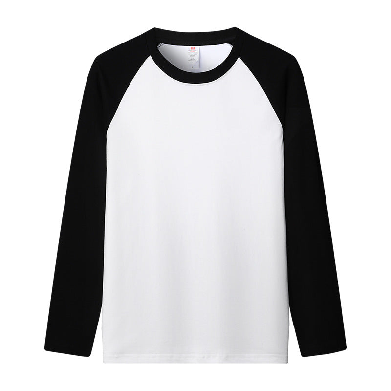 Street-Wave Men's Raglan Long Sleeve Shirt Premium Comfort for Sport and Casual Wear