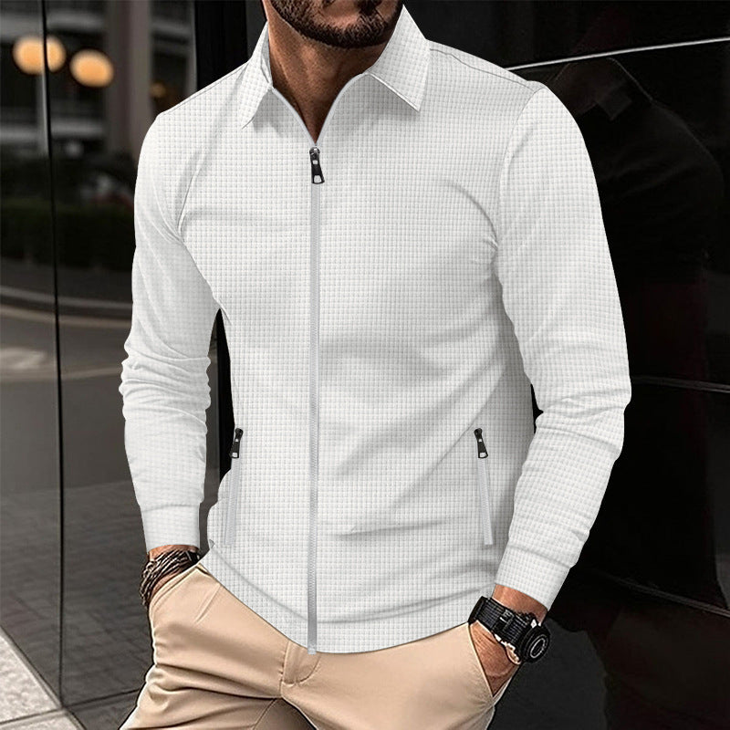 Street-wave Men's Lightweight Breathable Jacket for Modern Everyday Wear Ideal for Work Travel